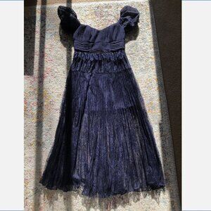 Self-portrait Navy Lace Midi Dress *NWT*